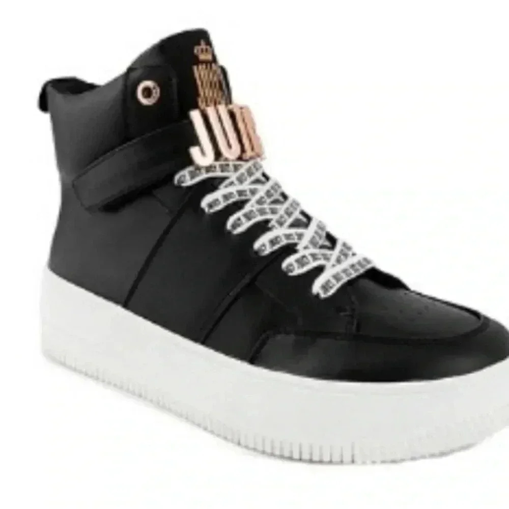 NEW JUICY  COUTURE DOTTIE BLACK SHOES 6.5M